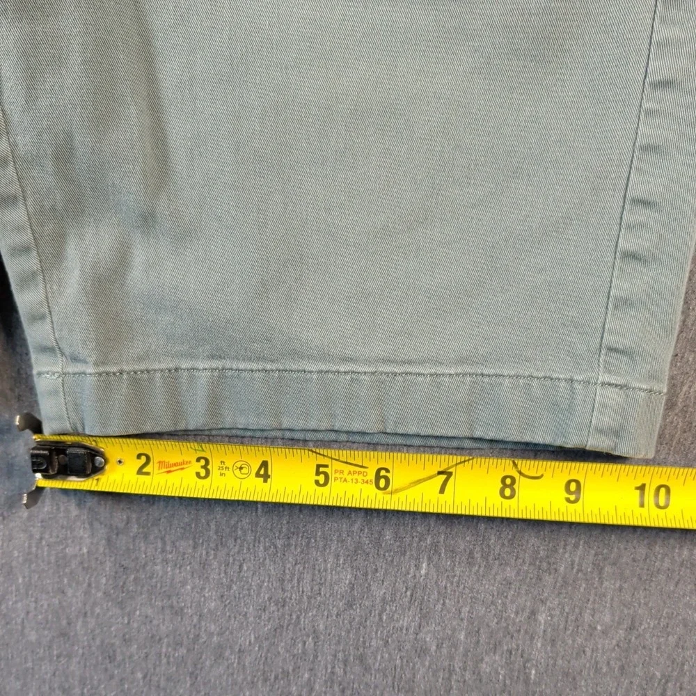 J Crew Flex Chino Shorts Sz 30 Aqua Green 9